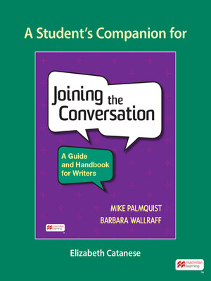cover image of A Student's Companion to Joining the Conversation